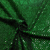 Paillettes 3mm H.100cm Verde