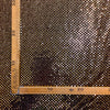 Paillettes 3mm H.100cm Oro/ Nero