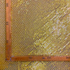 Paillettes 3mm H.100cm Oro
