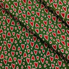 Panno Lenci H.150 cm Fantasia Natale Cuori