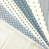 Tela 100% Cotone H.140 Patchwork Fantasia Pois,Stelle, Cuori, Righe