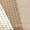 Tela 100% Cotone H.140 Patchwork Fantasia Stelle, Righe