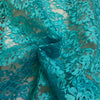 Pizzo Carnevale H.140cm Fiore Grande Turchese