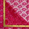 Pizzo Carnevale H.140cm Fiore Grande Fuxia