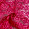Pizzo Carnevale H.140cm Fiore Grande Fuxia