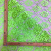 Pizzo Carnevale H.140cm Fiore Grande Verde
