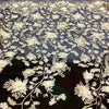Tulle Ricamato Con Abbassamento H.140 cm Nero Panna