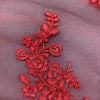Tulle Ricamato H.130 Fuxia