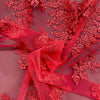 Tulle Ricamato H.130 Fuxia