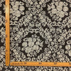 Tulle Ricamato H.120 Nero/Argento