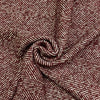 Tweed Misto Lana H.140cm Bordeaux