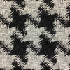 Tweed Pied De Poule Pura Lana H.140cm Nero/ Grigio