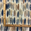 Tessuto Arredo 70% Cotone 30% Poliestere H.280 cm Fantasia Geometrica