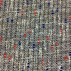 Tipo "Chanel" H.140 Melange Bianco e Nero Blu Arancio
