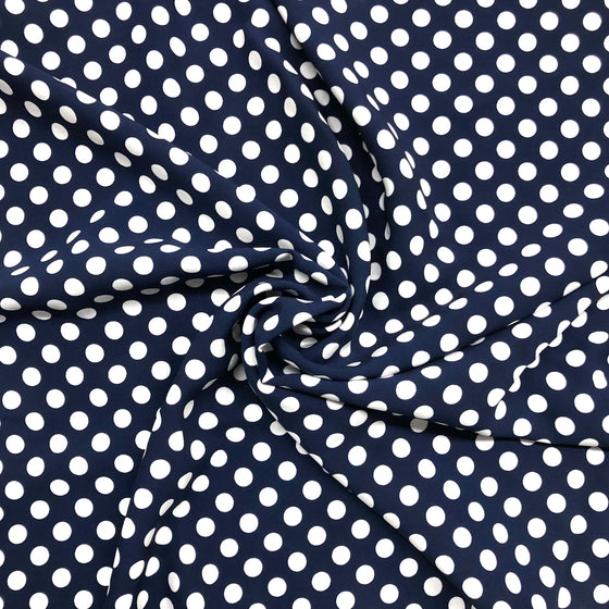 100% Rayon H.140cm Fantasia Pois