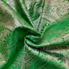 Broccato Carnevale H.150 Verde-Argento