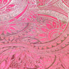Broccato Carnevale H.150 Rosa-Argento