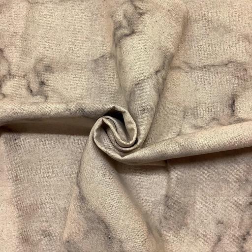 Tessuto Arredo 70% Cotone 30% Poliestere H.280 cm Fantasia Effetto Marmo