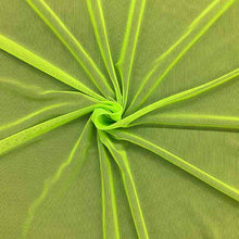  Tulle Elastico/ Retina  93% Poliammide 7% Elastan H.150cm Tinta Unita Verde Fluo Avatar