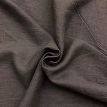  Puro Lino Stropicciato Tinta Unita H.150cm Grigio Antracite