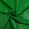 Paillettes 3mm H.100cm Verde Bandiera