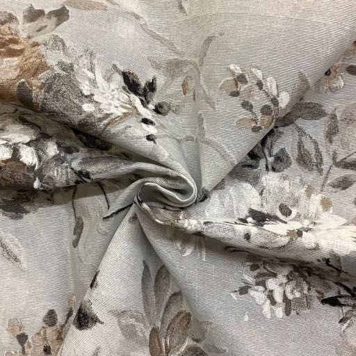 Tessuto Arredo 70% Cotone 30% Poliestere H.280 cm Fantasia Floreale